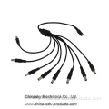 8 Wege DC Jack / Plug Splitter-Kabel